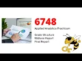 ISYE CSE MGT 6748 - Applied Analytics Practicum Grade Structure Midterm Final Report Layout
