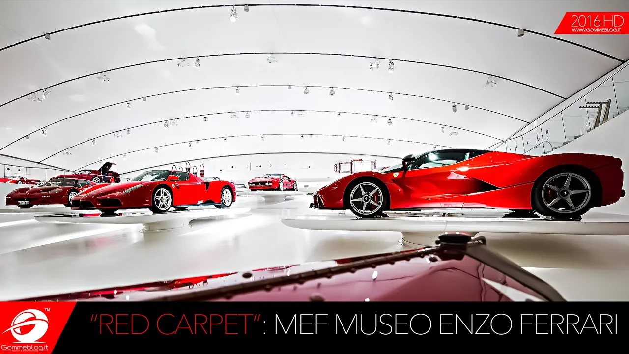 BEST FERRARI EVER: Museo Enzo Ferrari new exhibition “Red Carpet”