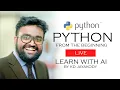 Python from the Beginning - LIVE