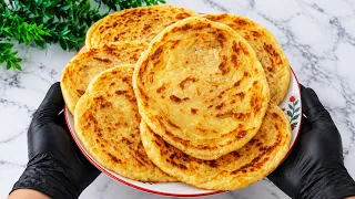 Çok kolay ve lezzetli! Bağımlılık yapabilir!😍En kolay ve en yumuşak Kahvaltılık Tarifi😋