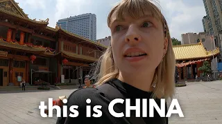 我在中国的第二天，简直不敢相信自己的眼睛