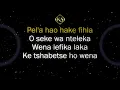 Pel'a hao hake fihla - Instrumental with lyrics | Karaoke