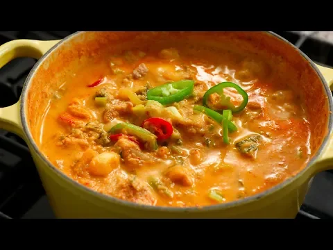 Ground Soybean Stew (Kongbiji-jjigae: 콩비지찌개)