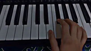 تعليم عزف اغنيه سكت علي البيانو 