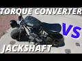 Coleman CT200U-EX Torque converter jackshaft comparison install