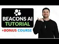Beacons AI Tutorial FASTEST Way to Setup Beacons AI