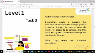 Student Grade Calculator in java Array Loop Arithmetic Operations