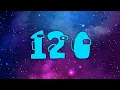 120 Second Countdown Blue Among US Style No Sound