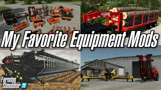 My Favorite FS22 Equipment Mods After 1 Year