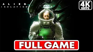 ALIEN ISOLATION Gameplay Walkthrough FULL GAME 4K 60FPS PC No Commentary 