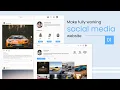 Home to make fully working social media website Make working instagram clone With Source Code