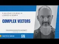 Complex vectors with symbolic Python