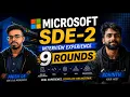 Microsoft SDE-2 Interview Experience OA DSA LLD HLD Preparation Strategy