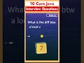 Part 3 - Java Interview Questions for Freshers Java for Beginners Most Asked Interview Questions