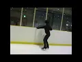 サルコウとループのイメージ作りの練習　Salchow jump and Loop jump