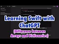 Differences between Arrays and Dictionaries