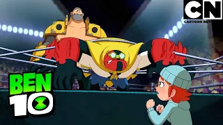 Ben siempre termina en medio de la acción | Ben 10 en Español Latino | Cartoon Network