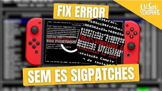 ERROR FIX NO ES SIGPATCHES INSTALLED