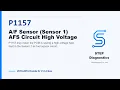 P1157 Sensor Sensor 1 AFS Circuit High Voltage 2010-2016 Honda Cr V 2 4 Gas