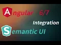How to install semantic ui in angular 6