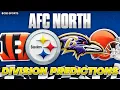 2026 AFC North Predictions Picks to Win Final Standings