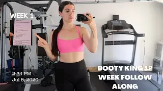 12 WEEK BOOTY KING TRANSFORMATION JOURNEY STARTING OVER FROM DAY 1