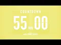 55 Minute Countdown Timer Flip Clock with Piano Beeps