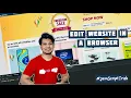 JavaScript trick to EDIT any website in a Browser