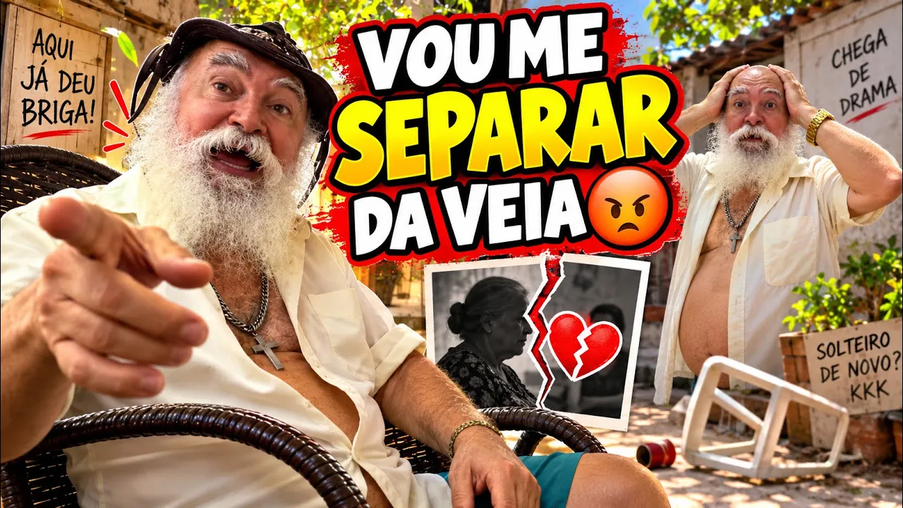 LUIZ DO SOM DISSE QUE IA SEPARAR DA VEIA | LUIZ DO SOM