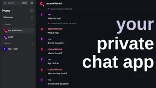 Build Your Own Private End to End Encrypted Messaging App