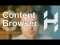 Content Panel Game Engine series