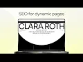 Get instant SEO for dynamic pages by connecting CMS fields Wix Studio