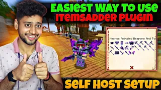 Easiest Way To Use ItemsAdder Plugin ItemsAdder Self Host Setup ItemsAdder Tutorial