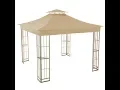 Replacement Canopy for Garden Treasures S-J-109 Gazebo - LCM534