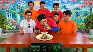 Trò  Chơi Đấu Giá Ăn Tim Heo Luộc Nhanh Nhất Nhận Thưởng #phuoclay