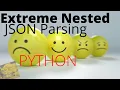 PARSING EXTREMELY NESTED JSON USING PYTHON RECURSION