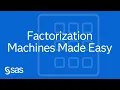 Download Lagu SAS Demo | Factorization Machines Made Easy with SAS Visual Interfaces