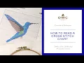 How to read a cross-stitch chart - Tutorial