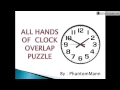 Interview puzzles with answers How many times do all hands of clock overlap in a day
