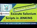 Selenium Tutorials How to execute Selenium Scripts using Jenkins