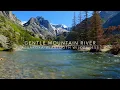 4K Gentle Mountain River in Montana Backcountry | Water Sounds White Noise | Sleep and Relaxation