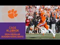 Cade Klubnik 2024 Regular Season Highlights Clemson Quarterback