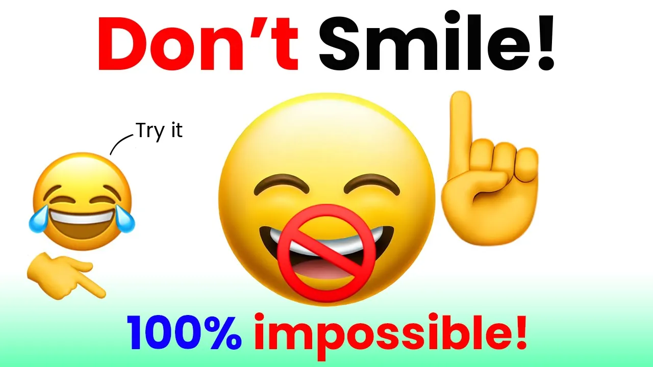 Don't Smile While Watching This Video 🔥 (IMPOSSIBLE!)
