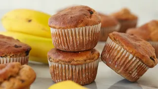 Banana Cottage Cheese Muffins | Healthy High-Protein Muffins