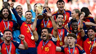 طريق اسبانيا الإعجازي لتتويج بلقب كاس العالم                                                 دندنها