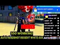 REGEDIT WHITE444 V3 |MACRO AUTO HEADSHOT FREE FIRE ANDROID|HEADSHOT APK|REGEDIT VIP FF
