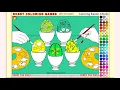 How to play Coloring Easter Chicks Rossy Coloring Games game Free online games MantiGames com
