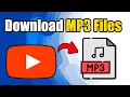 How to Download Music From YouTube as MP3 File Easy Method