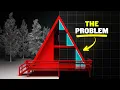 Waarom A-frame huizen niet werken
