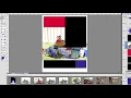 How to Print Multiple Photos on one sheet of 8 5x11 Letter Paper in Photoshop Elements